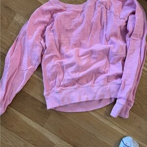 Pink Long Sleeve Sweatshirt